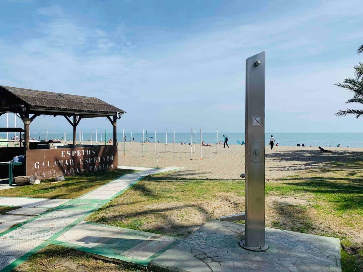 Apto. Lujo Primera Linea Playa Del Bajondillo Torremolinos Buitenkant foto
